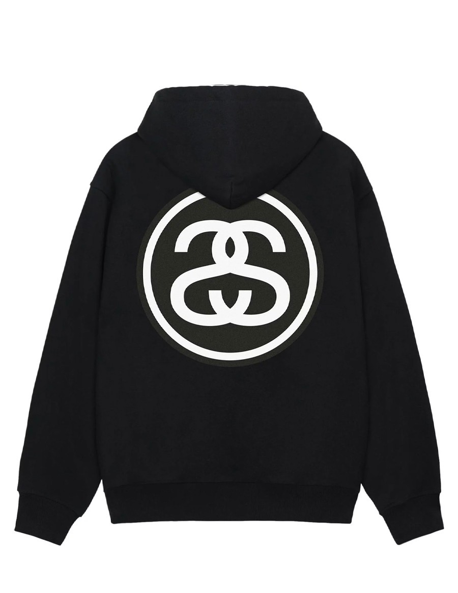 SS LINK HOODIE BLACK