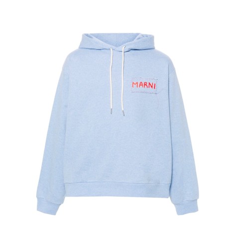 SWEATSHIRT LOOPBACK ORGANIC COTTON LIGHT BLUE