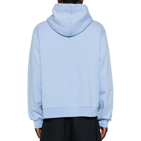 SWEATSHIRT LOOPBACK ORGANIC COTTON LIGHT BLUE