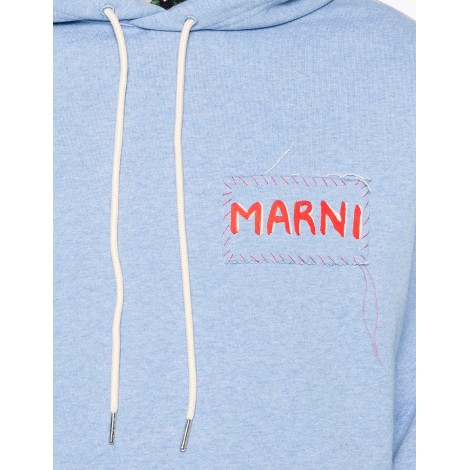 SWEATSHIRT LOOPBACK ORGANIC COTTON LIGHT BLUE