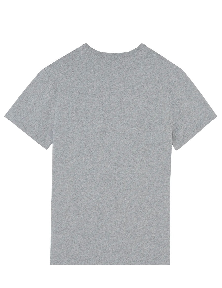 FOX HEAD PATCH REGULAR TEE SHIRT DARK GREY MELANGE