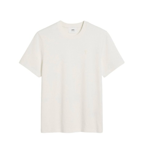 T-SHIRT AMI DE COEUR EMBOSSE OFF WHITE