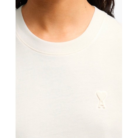 T-SHIRT AMI DE COEUR EMBOSSE OFF WHITE