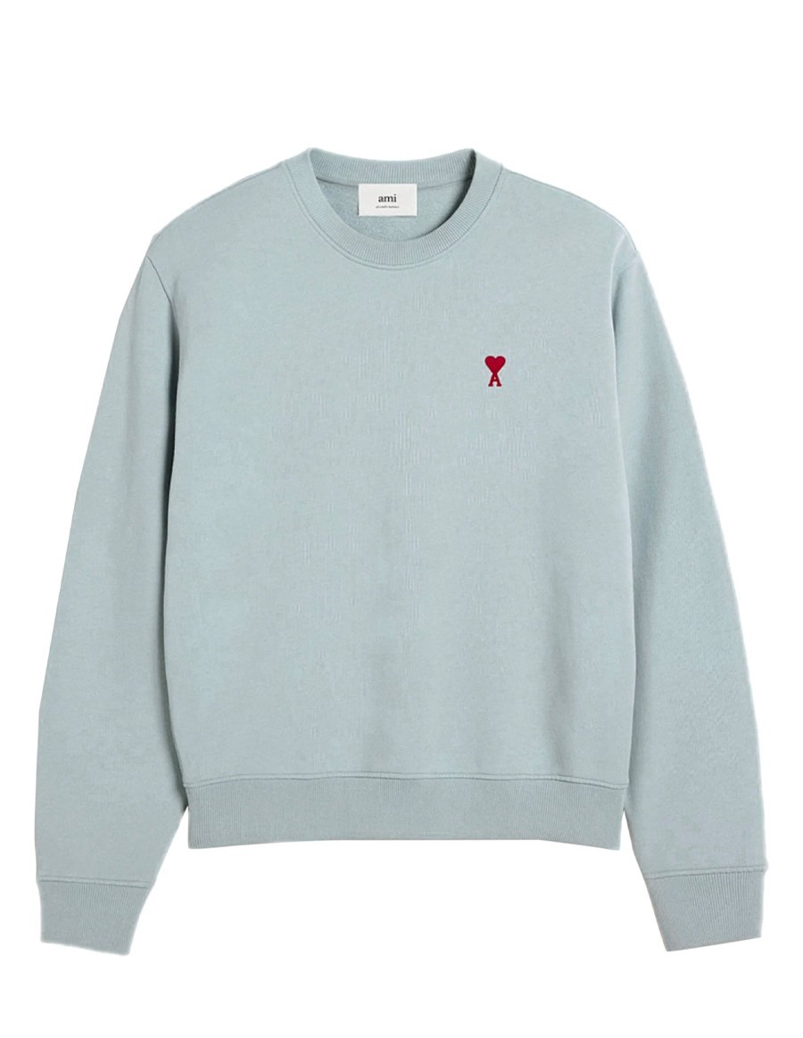 SWEATSHIRT AMI DE COEUR CLAY BLUE