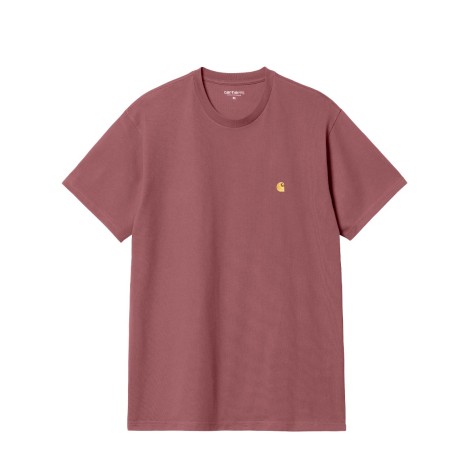 TSHIRT CHASE DUSTY FUCHSIA GOLD