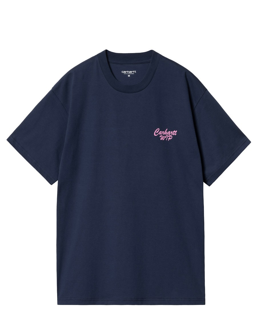 TSHIRT FRIENDSHIP AIR FORCE BLUE LIGHT PINK