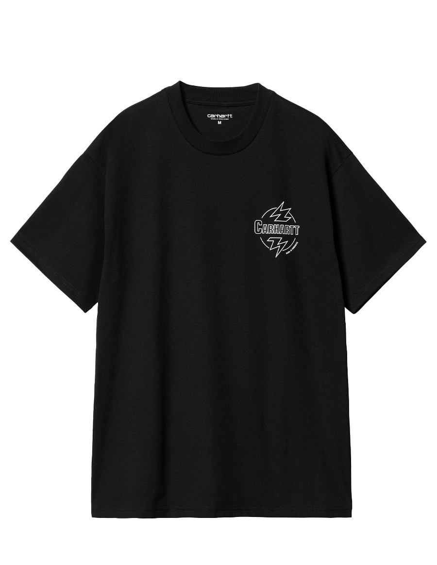 TSHIRT ABLAZE BLACK WAX