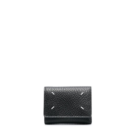 FOUR STITCHES WALLET BLACK