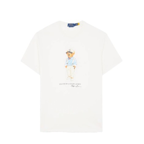 TSHIRT POLO BEAR WHITE