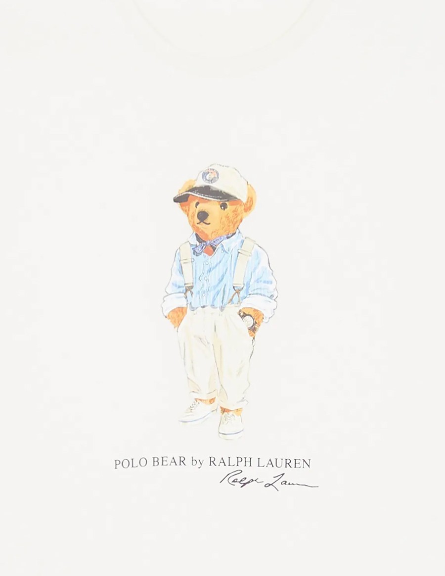 TSHIRT POLO BEAR WHITE