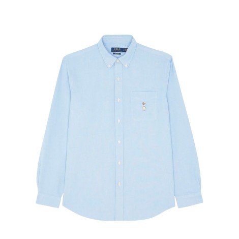 SHIRT SPORT OXFORD HEMINGWAY BEAR BLUE