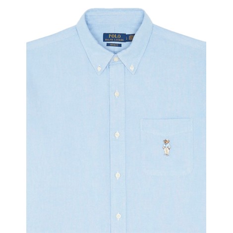 SHIRT SPORT OXFORD HEMINGWAY BEAR BLUE