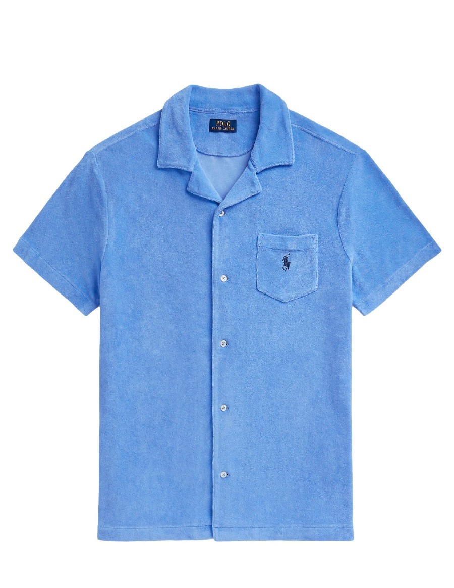 SHIRT MOLLETON EPONGE HARBOR BLUE