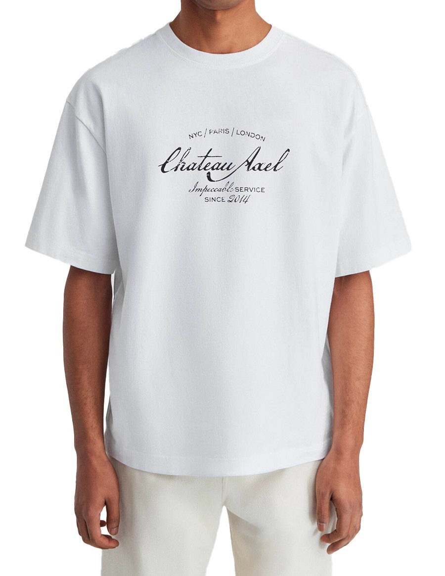 TSHIRT CHATEAU AXEL WHITE