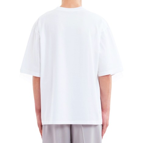 T-SHIRT WRIKLED ORGANIC JERSEY LILY WHITE