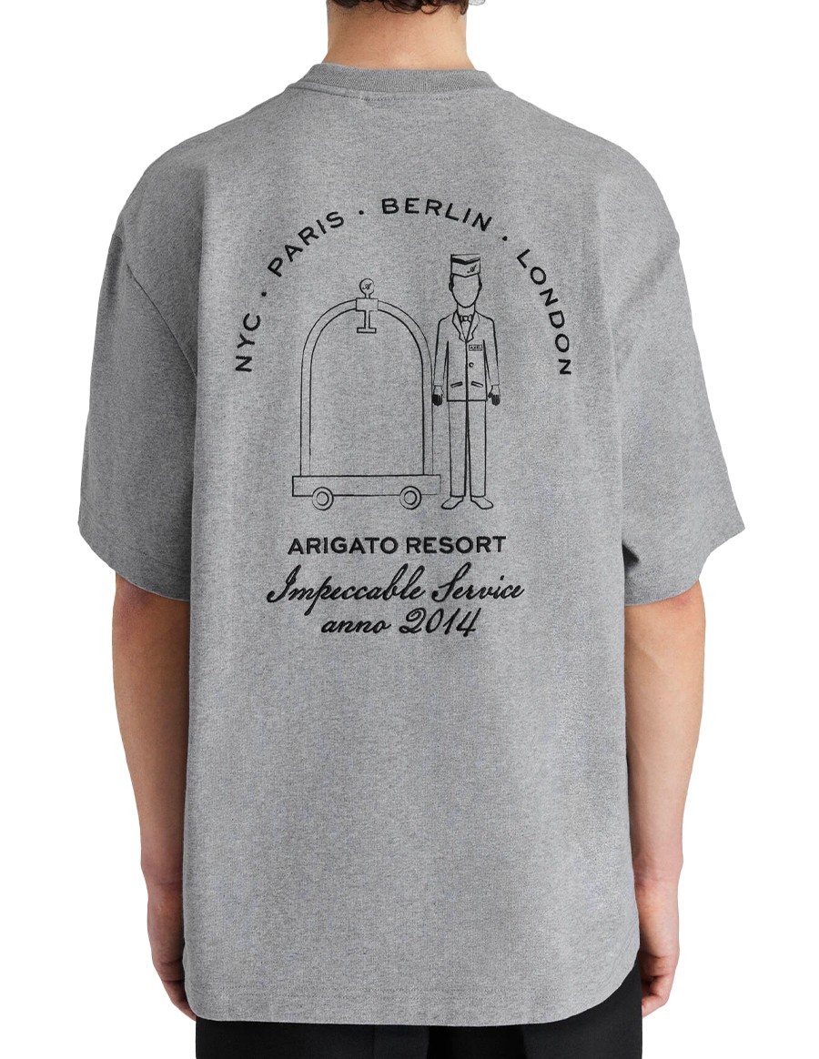 TSHIRT RESORT GREY MELANGE