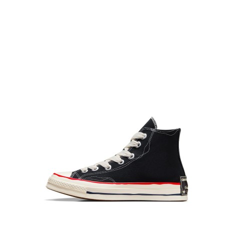 CHUCK 70 HI BLACK WHITE RED