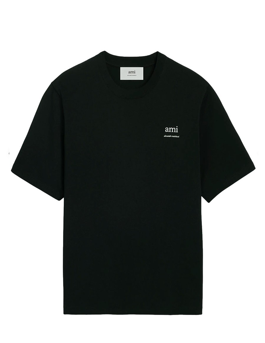 T-SHIRT AMI AM BLACK