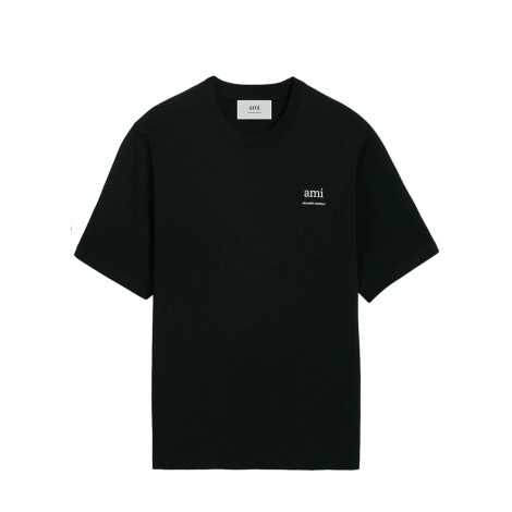 T-SHIRT AMI AM BLACK