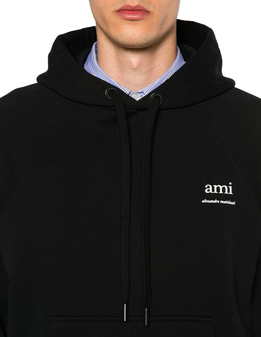 HOODIE AMI DE COEUR AM BLACK