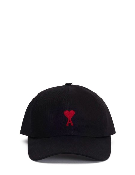 CAP RED ADC EMBROIDERY BLACK