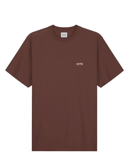 FLOWERS BACK T-SHIRT BROWN