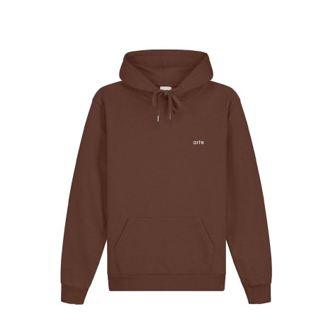 BLOOMING IDEAS HOODIE BROWN