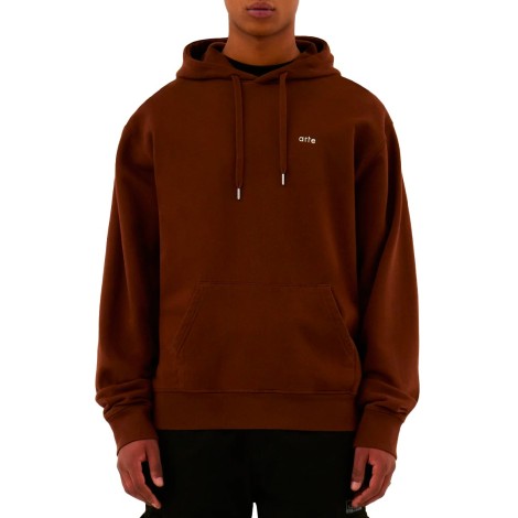 BLOOMING IDEAS HOODIE BROWN