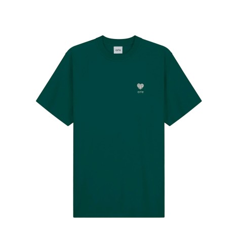 HEART LOGO T-SHIRT GREEN