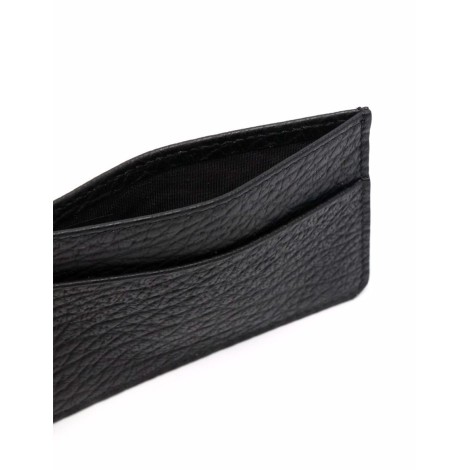 CARDHOLDER FOUR STITCHES BLACK