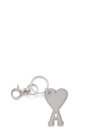 KEYRING AMI DE COEUR VIBRATED SILVER