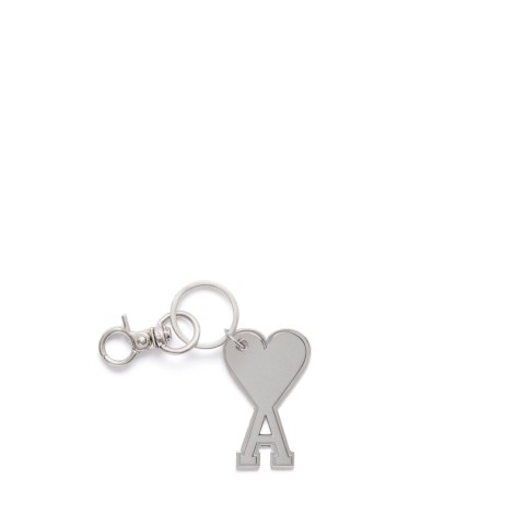 KEYRING AMI DE COEUR VIBRATED SILVER