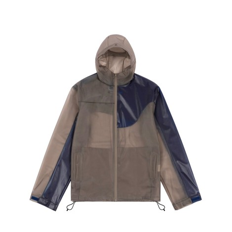 JACKET TECH TRANSLUCENT CHARCOAL