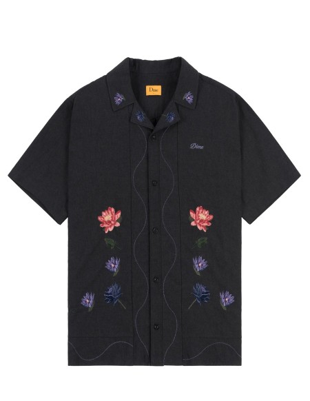 SHIRT LOTUS BOTTON UP VINTAGE BLACK