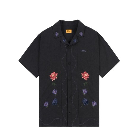 SHIRT LOTUS BOTTON UP VINTAGE BLACK