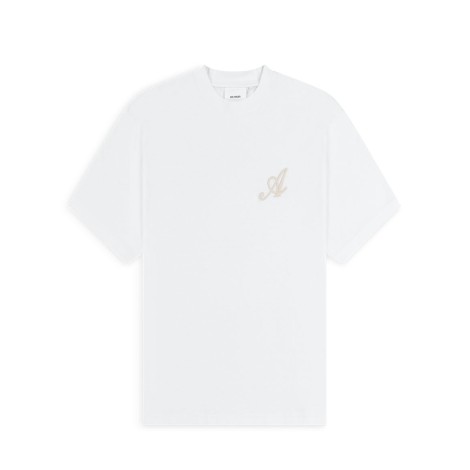 TSHIRT CAPITAL EMBROIDERED WHITE