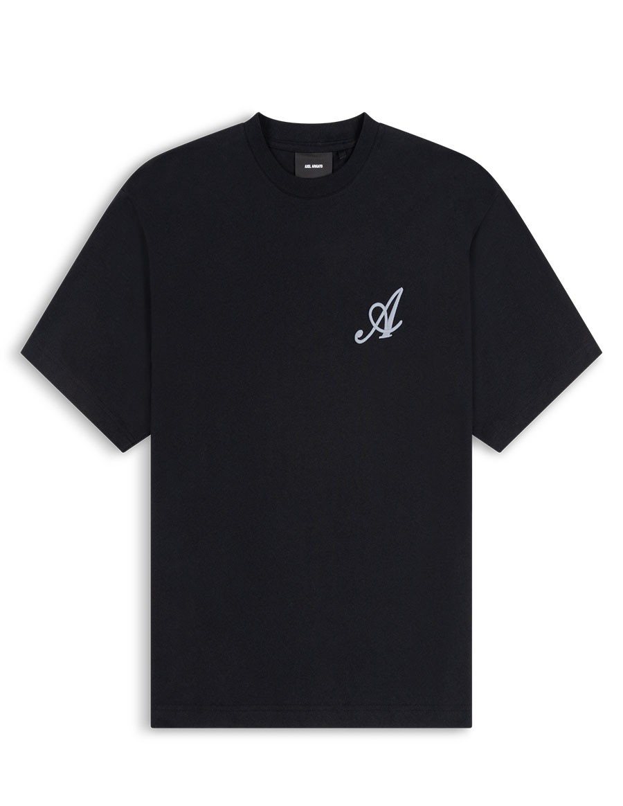 TSHIRT CAPITAL EMBROIDERED BLACK