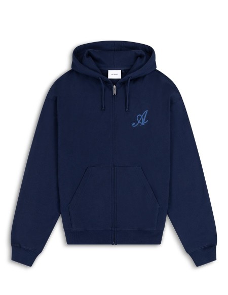 HOODIE MAINE ZIP UP NAVY