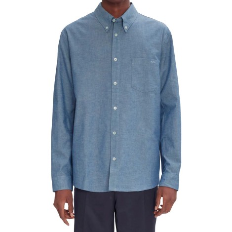 SHIRT EDOUARD BRODEE INDIGO