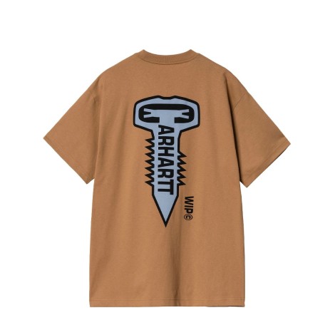 TSHIRT S/S CROSS SCREW PEANUT