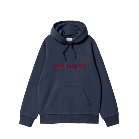 SWEAT HOODED AIR FORCE BLUE MALBEC