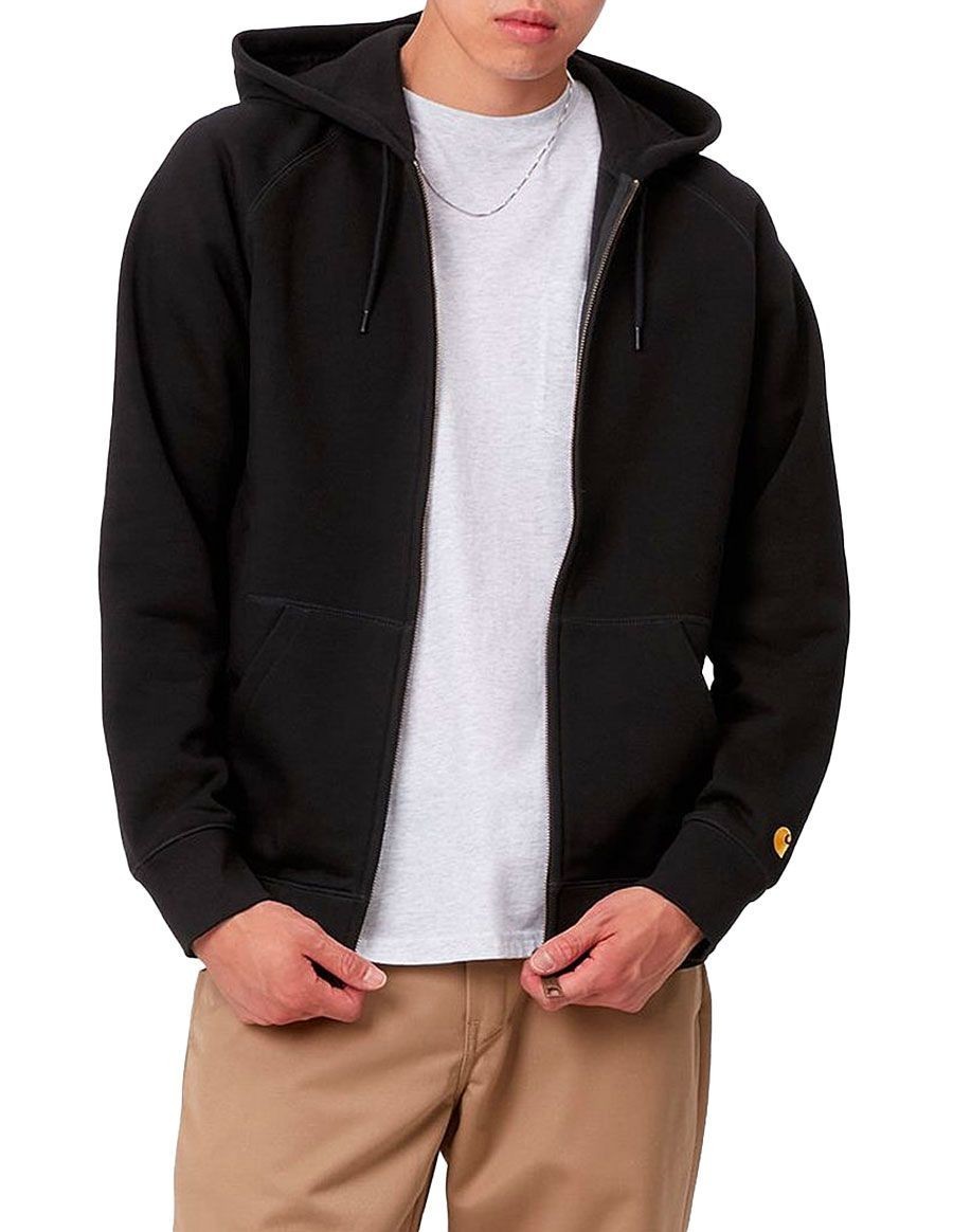 JACKET HOODED CHASE BLACK