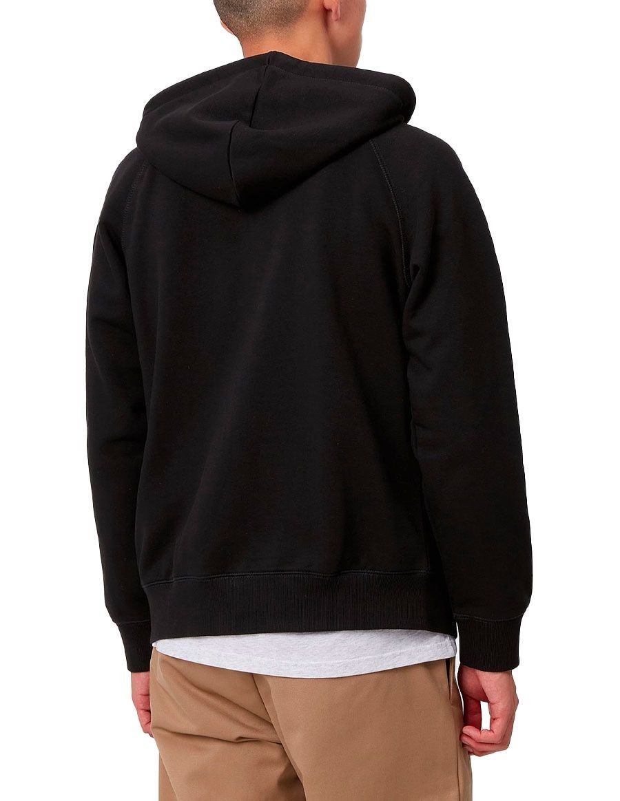 JACKET HOODED CHASE BLACK