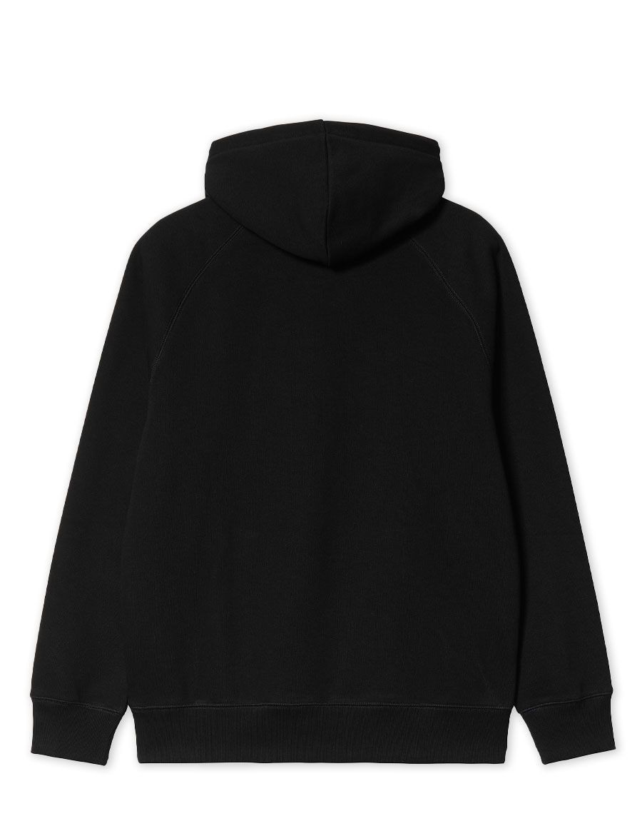 SWEAT HOODED CHASE BLACK GOLD