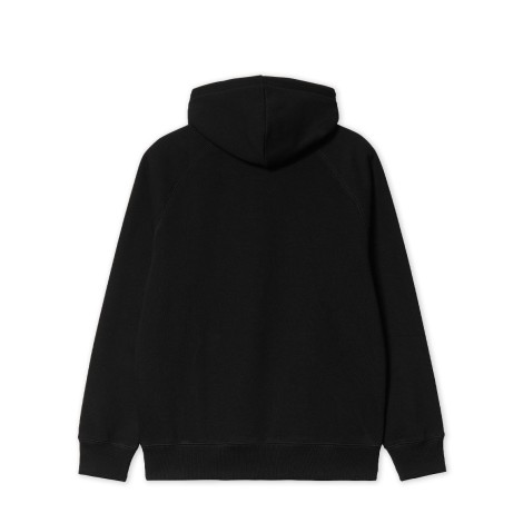 SWEAT HOODED CHASE BLACK GOLD