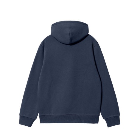 SWEAT HOODED AIR FORCE BLUE MALBEC