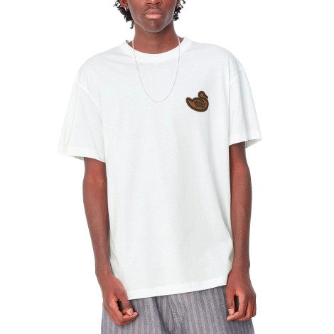 TSHIRT DUCKS BROWN WHITE