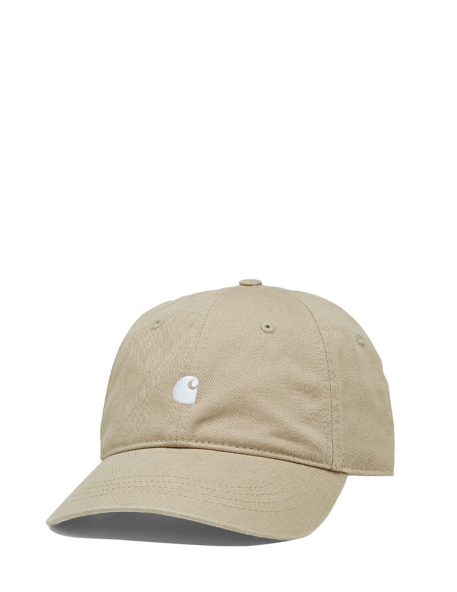 MADISON LOGO CAP SABLE WHITE