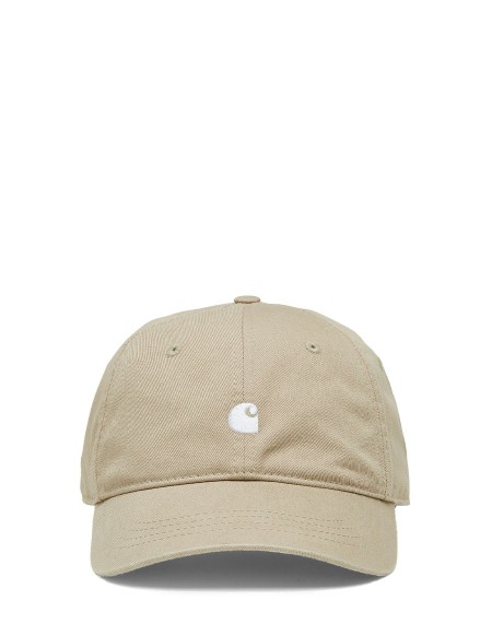 MADISON LOGO CAP SABLE WHITE