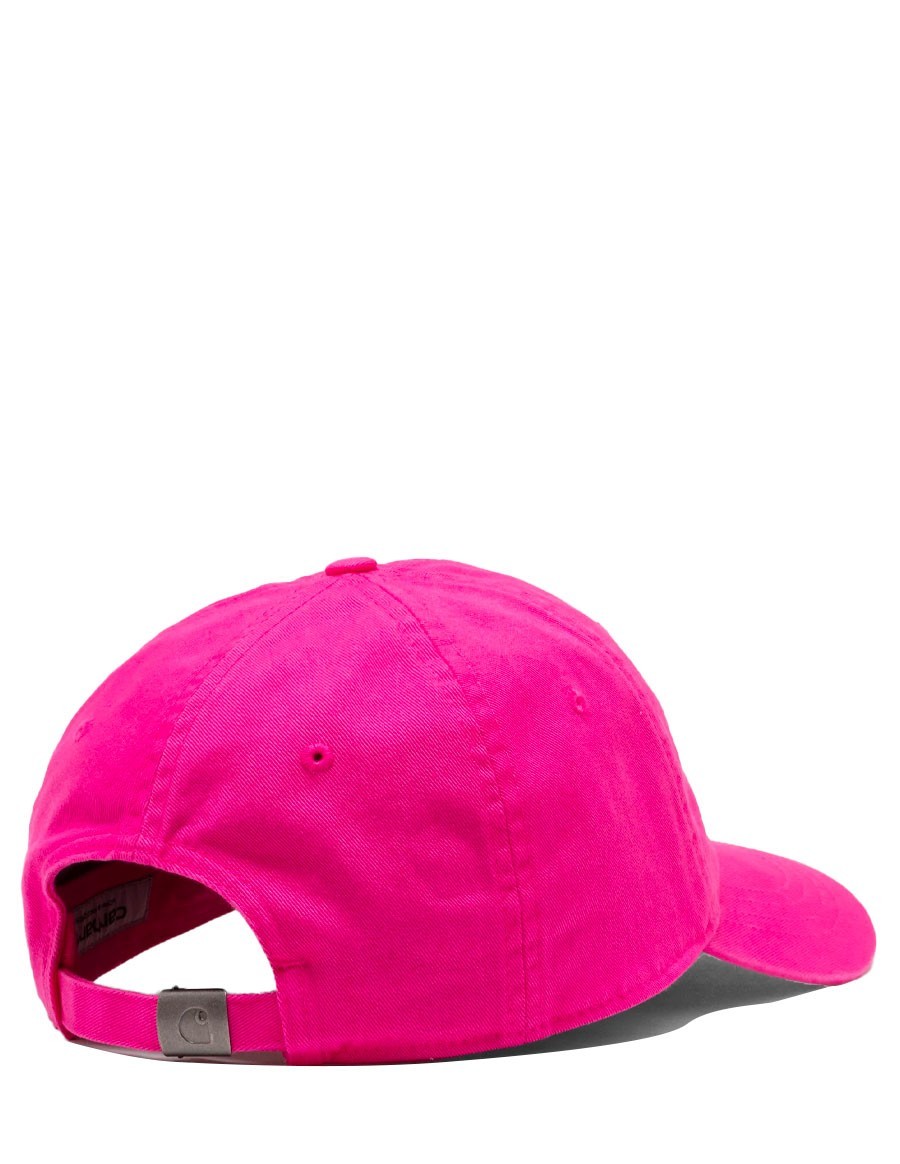 MADISON LOGO CAP MAGENTA WHITE